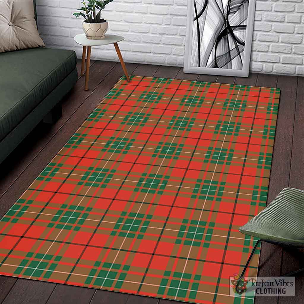 MacAuley Ancient Tartan Area Rug L 59*86 inch (150x220 cm) - Tartan Vibes Clothing