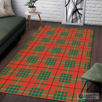 MacAuley Ancient Tartan Area Rug L 59*86 inch (150x220 cm) - Tartan Vibes Clothing