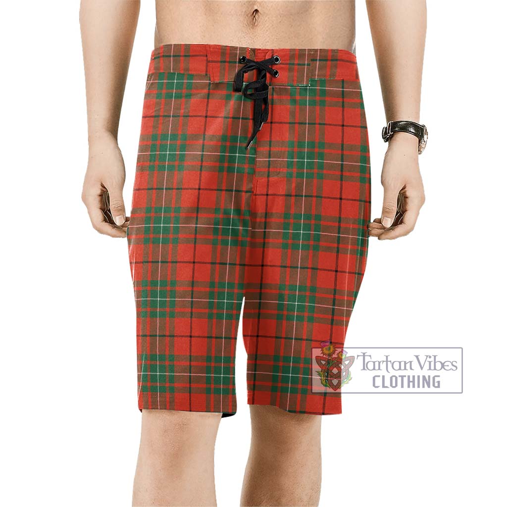 MacAuley Ancient Tartan Men's Board Shorts Men - Tartan Vibes Clothing