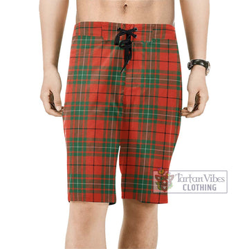 MacAuley Ancient Tartan Men's Board Shorts Men - Tartan Vibes Clothing