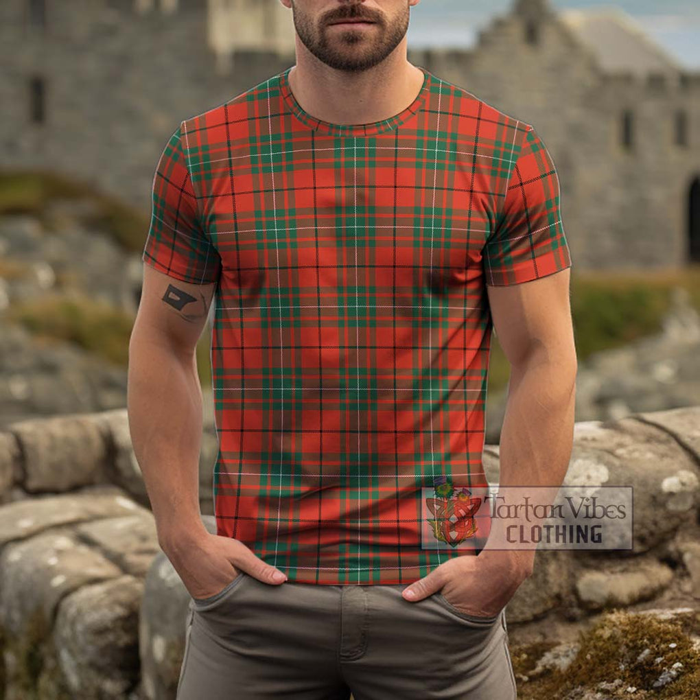 MacAuley Ancient Tartan Cotton T-Shirt Kid's Shirt - Tartan Vibes Clothing