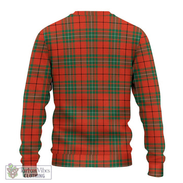 MacAuley Ancient Tartan Ugly Sweater with Family Crest DNA In Me Style - Tartan Vibes Clothing