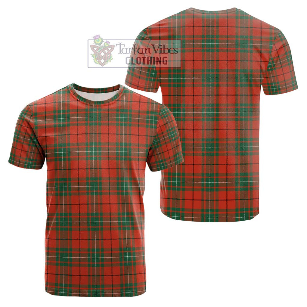 MacAuley Ancient Tartan Cotton T-Shirt - Tartan Vibes Clothing