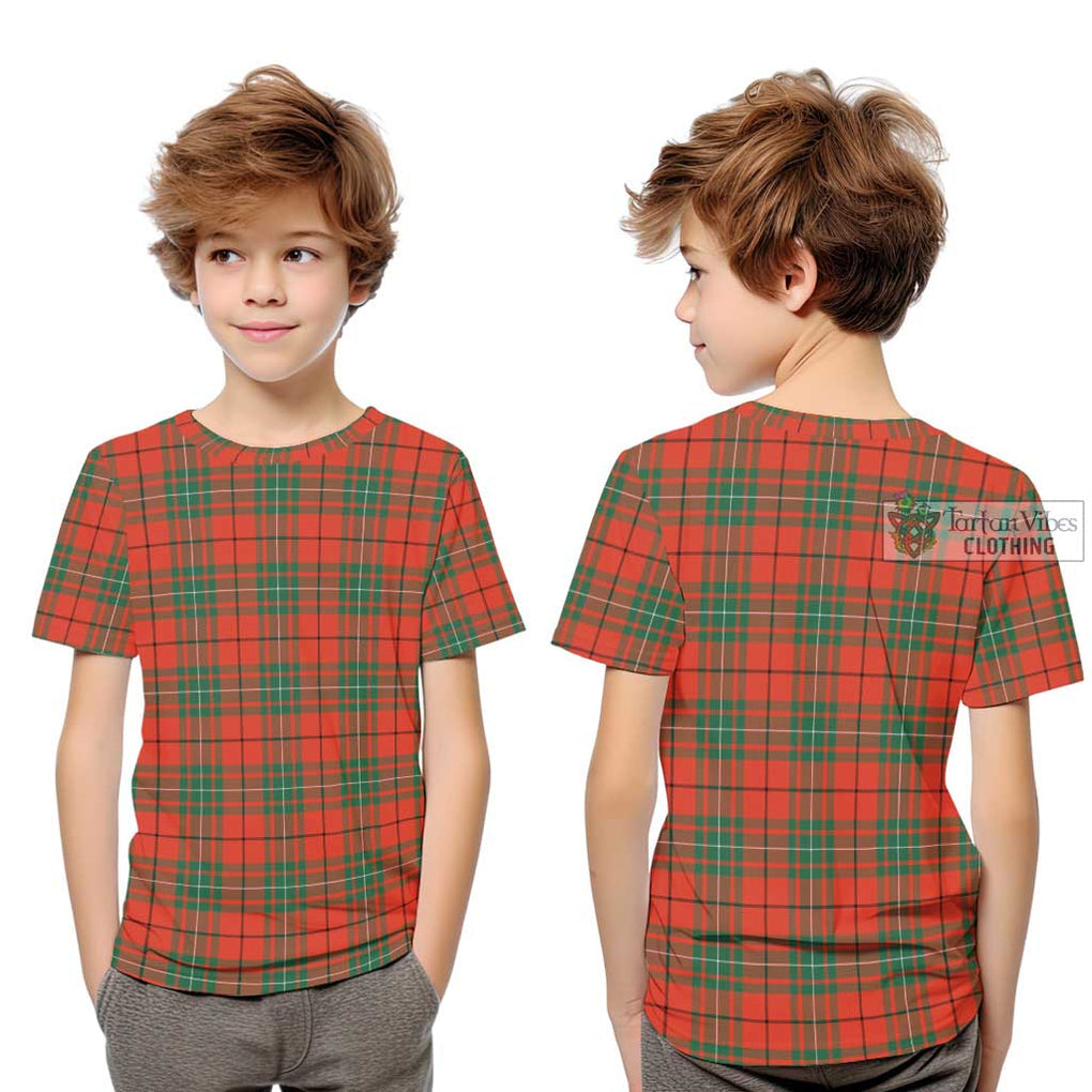 MacAuley Ancient Tartan Kid T-Shirt - Tartan Vibes Clothing
