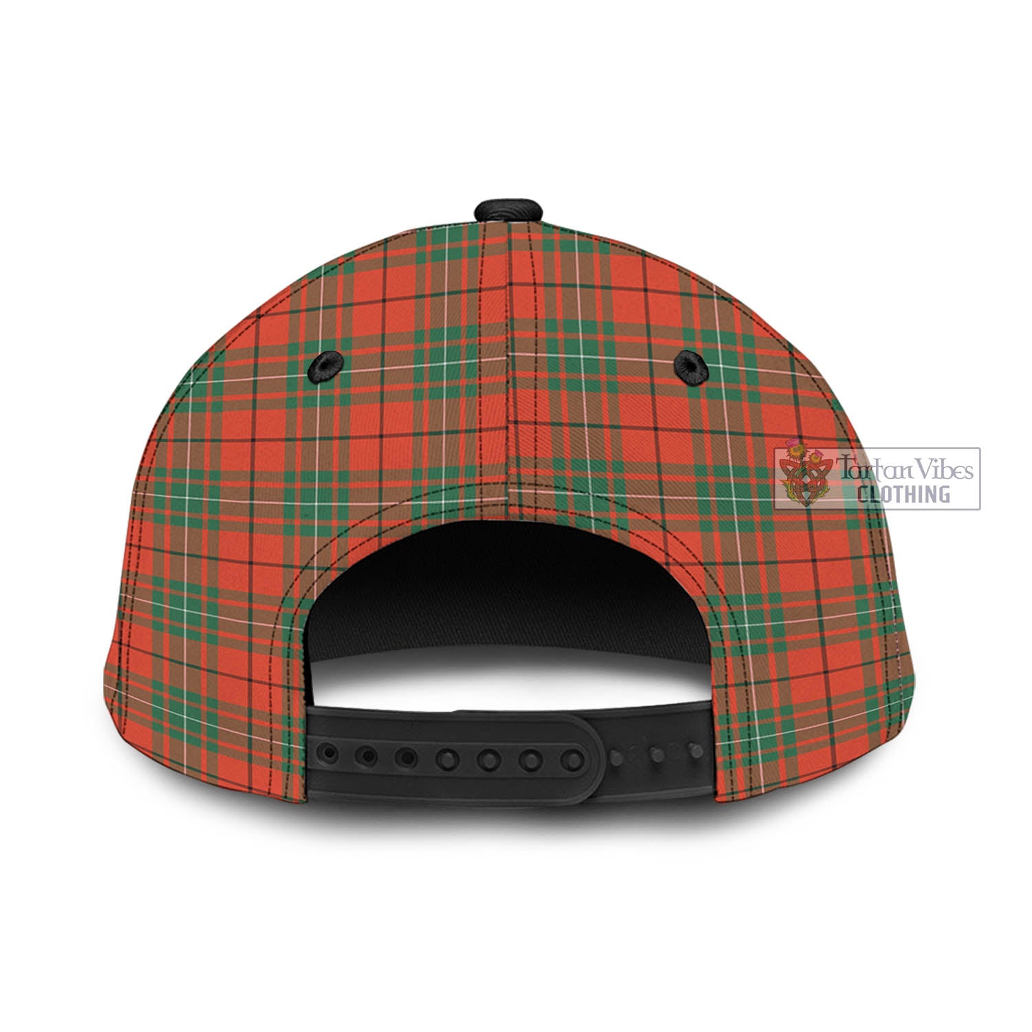 Tartan Vibes Clothing MacAuley Ancient Tartan Classic Cap with Family Crest In Me Style