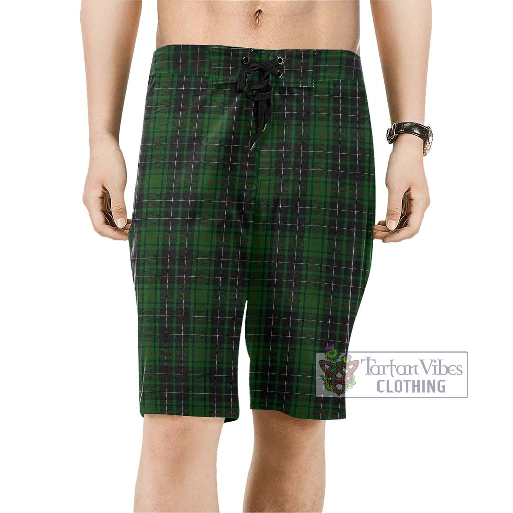 MacAuley Hunting Tartan Men's Board Shorts Men - Tartan Vibes Clothing