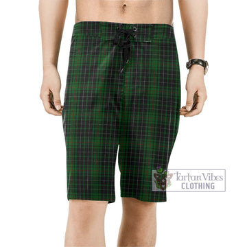 MacAuley Hunting Tartan Men's Board Shorts Men - Tartan Vibes Clothing