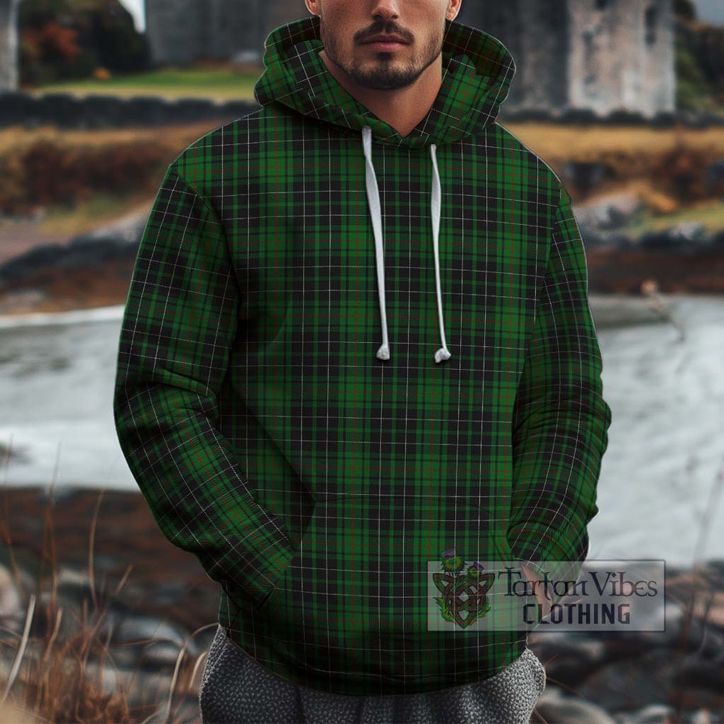 MacAuley Hunting Tartan Cotton Hoodie Zip Hoodie - Tartan Vibes Clothing