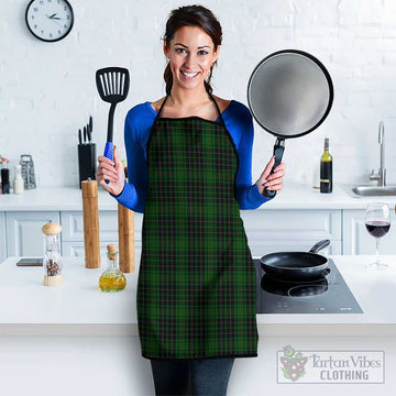 MacAuley Hunting Tartan Apron Black S 38x47 cm - Tartan Vibes Clothing