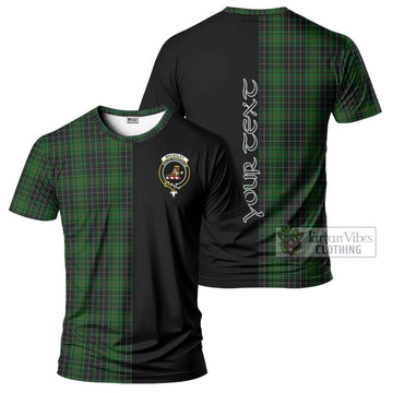MacAuley Hunting Tartan T-Shirt with Family Crest and Half Of Me Style Kid's Shirt - Tartan Vibes Clothing