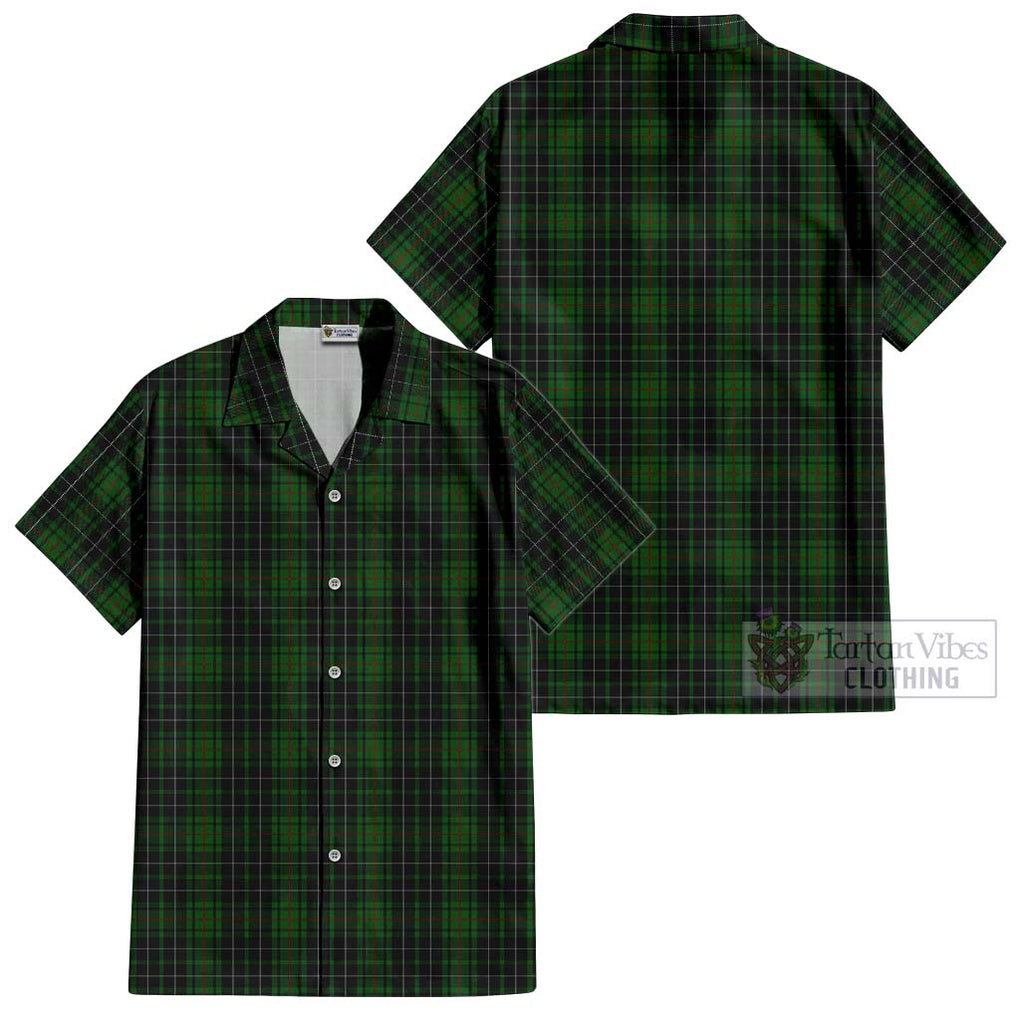 MacAuley Hunting Tartan Cotton Hawaiian Shirt - Tartan Vibes Clothing