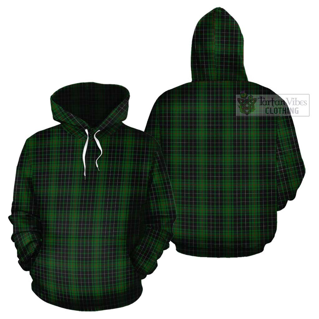 MacAuley Hunting Tartan Cotton Hoodie - Tartan Vibes Clothing