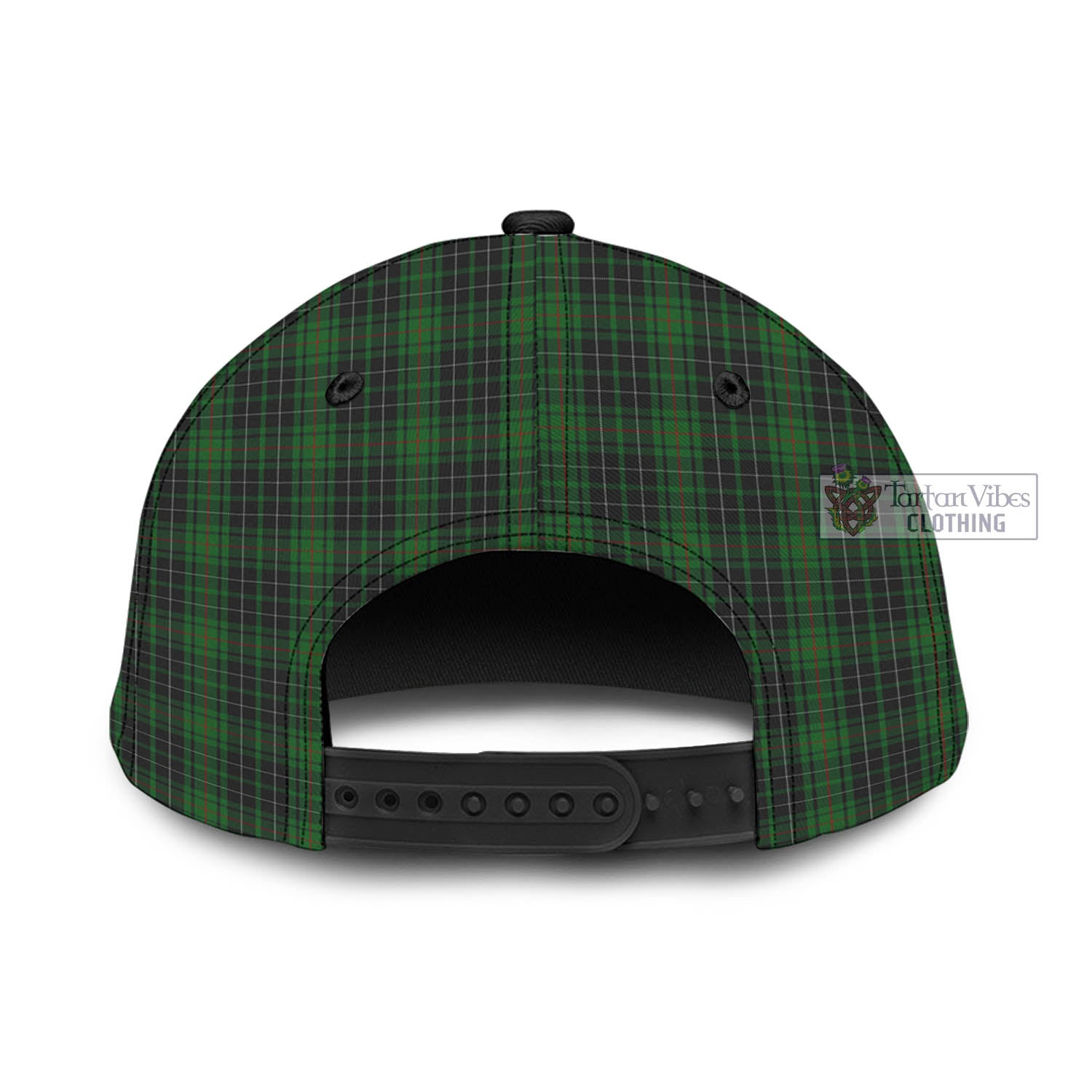 Tartan Vibes Clothing MacAuley Hunting Tartan Classic Cap with Family Crest In Me Style