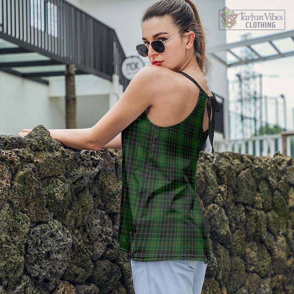 MacAuley Hunting Tartan Loose Halter Neck Camisole - Tartan Vibes Clothing