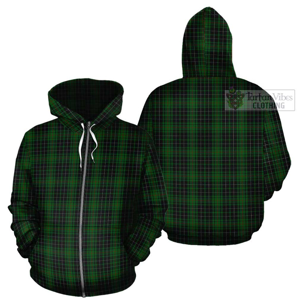 MacAuley Hunting Tartan Cotton Hoodie - Tartan Vibes Clothing