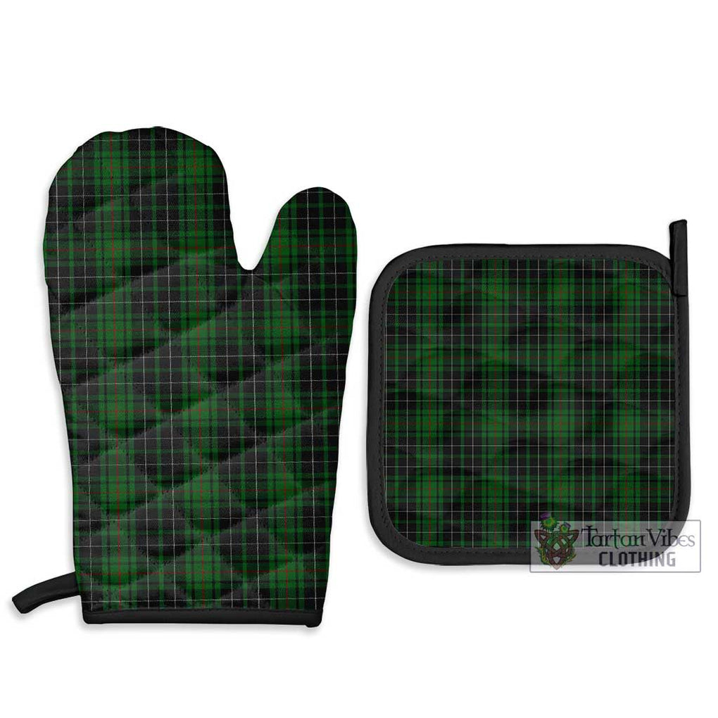 MacAuley Hunting Tartan Combo Oven Mitt & Pot-Holder - Tartan Vibes Clothing