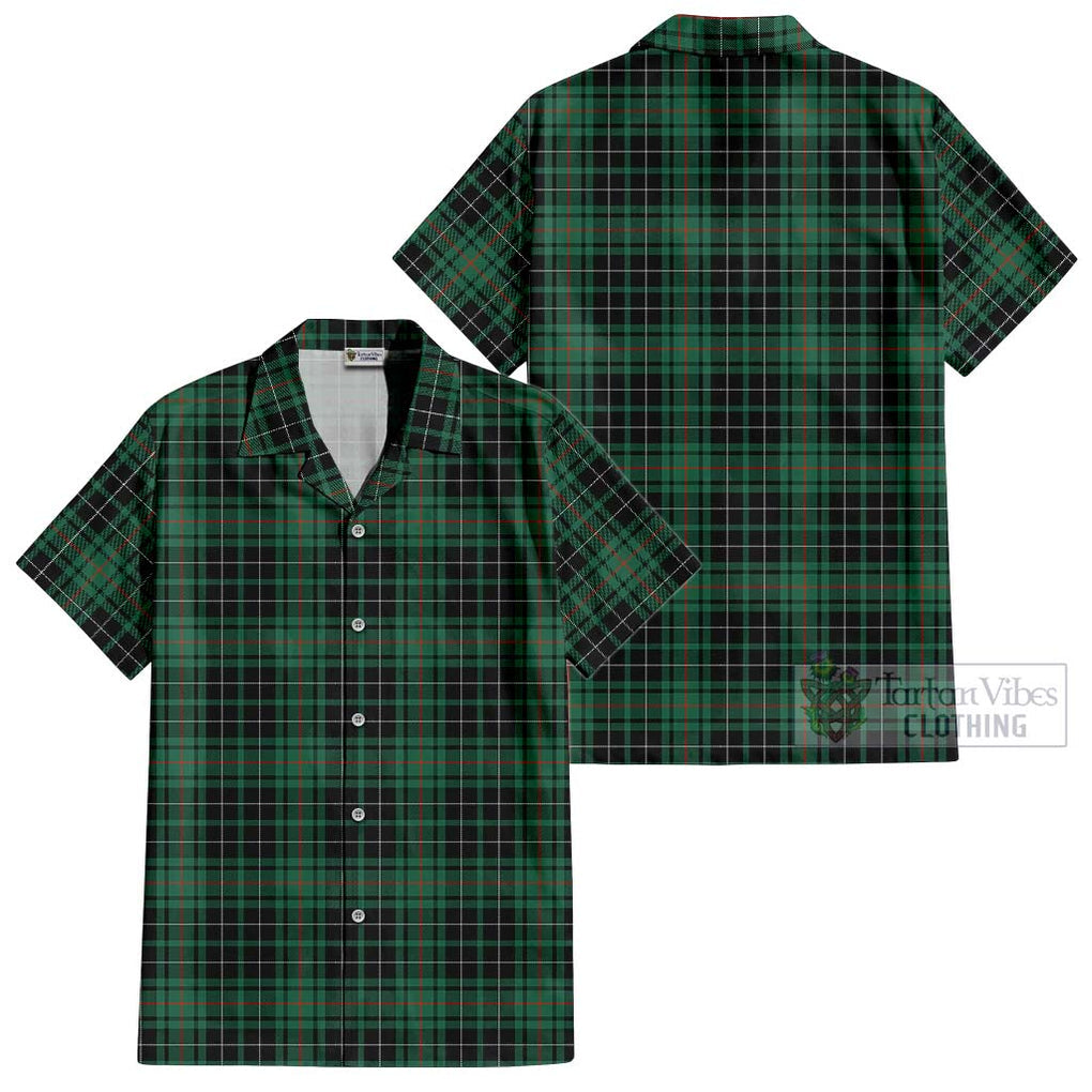 MacAuley Hunting Ancient Tartan Cotton Hawaiian Shirt - Tartan Vibes Clothing