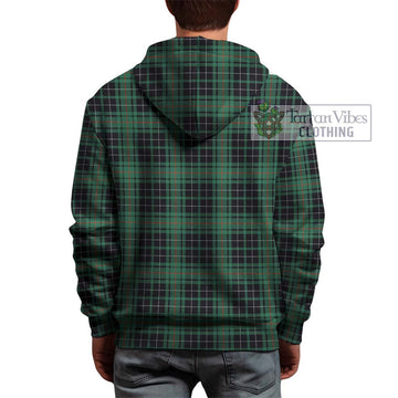 MacAuley Hunting Ancient Tartan Hoodie with Family Crest DNA In Me Style - Tartan Vibes Clothing