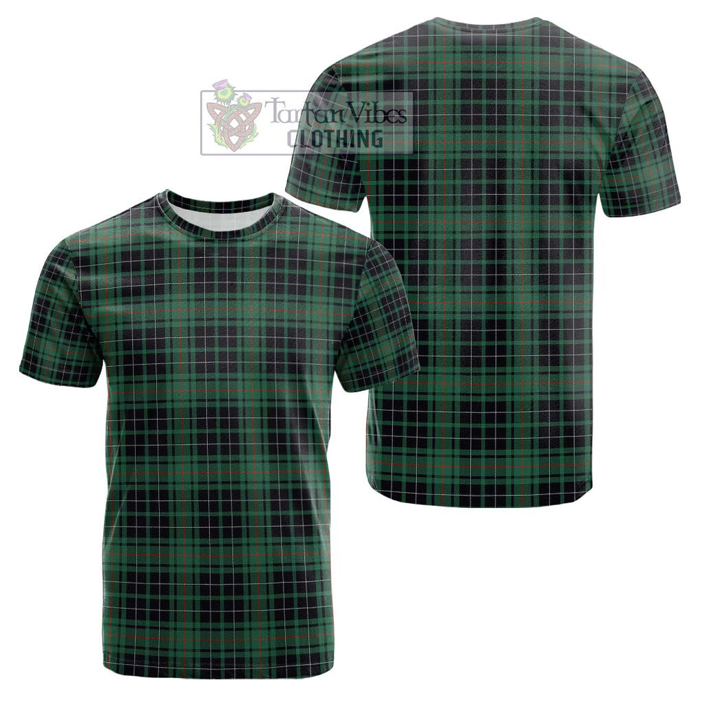 MacAuley Hunting Ancient Tartan Cotton T-Shirt - Tartan Vibes Clothing