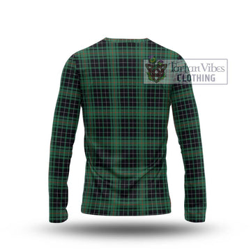 MacAuley Hunting Ancient Tartan Long Sleeve T-Shirt with Family Crest DNA In Me Style - Tartan Vibes Clothing