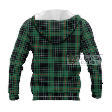 MacAuley Hunting Ancient Tartan Knitted Hoodie with Family Crest DNA In Me Style - Tartan Vibes Clothing