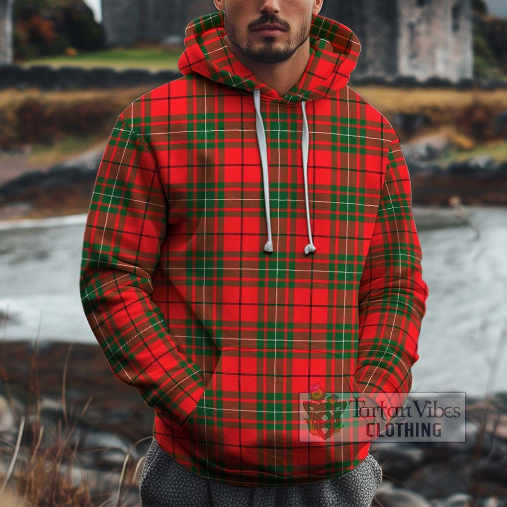 MacAuley Modern Tartan Cotton Hoodie Zip Hoodie - Tartan Vibes Clothing