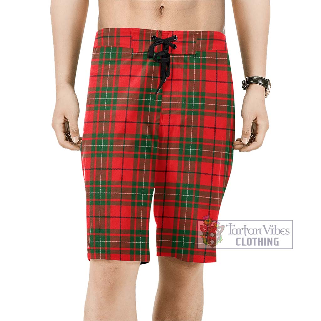 MacAuley Modern Tartan Men's Board Shorts Men - Tartan Vibes Clothing
