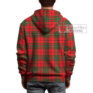MacAuley Modern Tartan Hoodie with Family Crest DNA In Me Style - Tartan Vibes Clothing