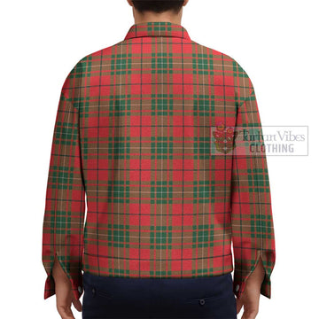 MacAuley Modern Tartan Unisex Lapel Cotton Jacket - Tartan Vibes Clothing