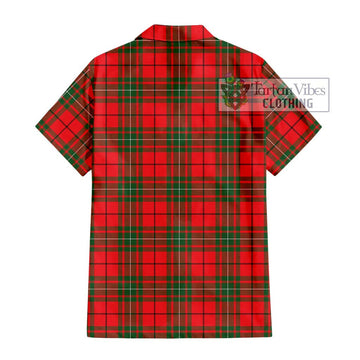 MacAuley Modern Tartan Hawaiian Shirt with Family Crest DNA In Me Style - Tartan Vibes Clothing