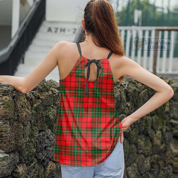 MacAuley Modern Tartan Loose Halter Neck Camisole - Tartan Vibes Clothing
