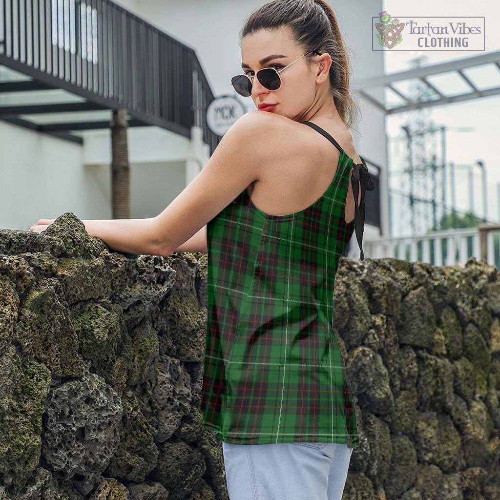 MacAuley of Lewis Tartan Loose Halter Neck Camisole - Tartan Vibes Clothing