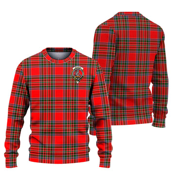 MacBain Tartan Ugly Sweater with Family Crest