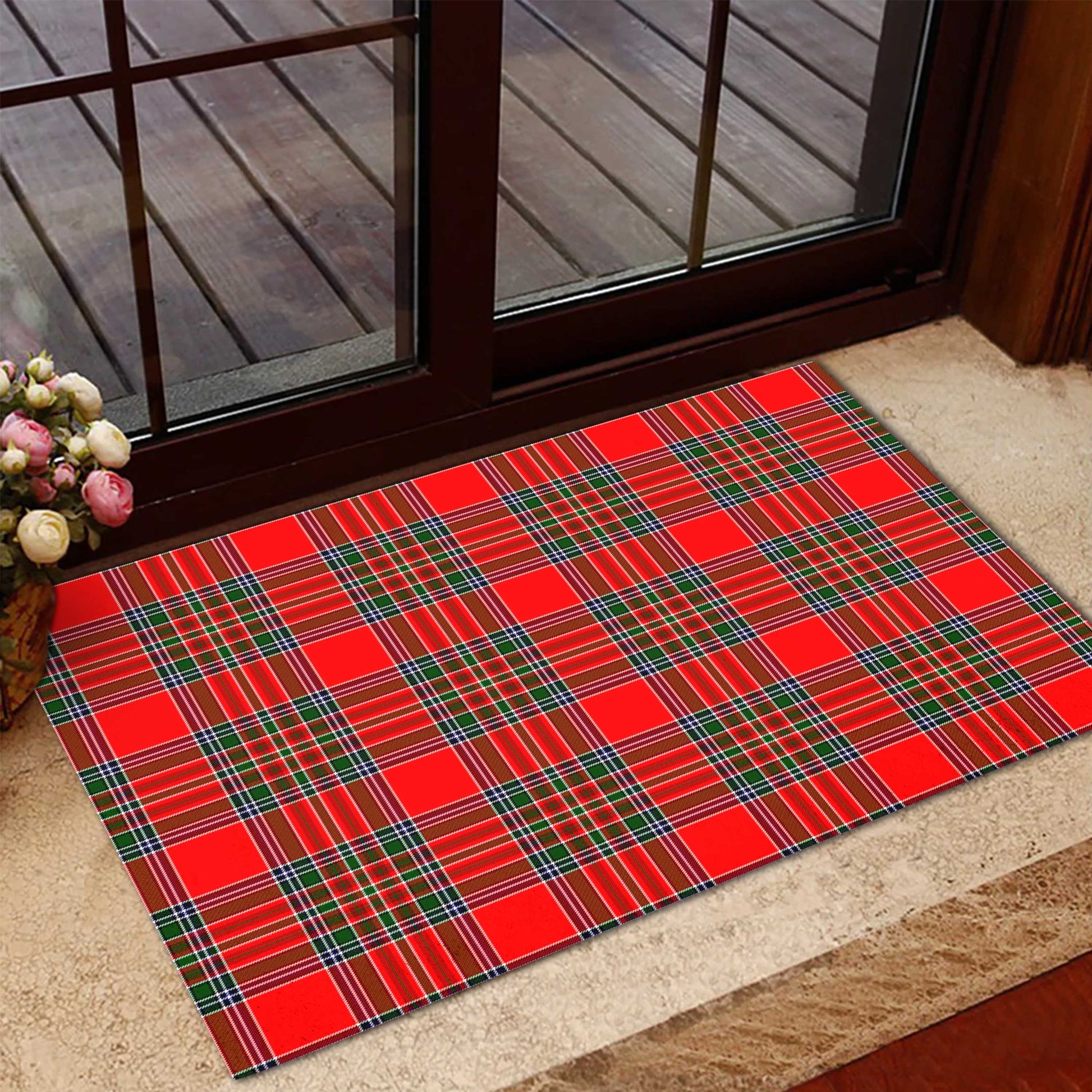 MacBain Tartan Door Mat - Tartanvibesclothing