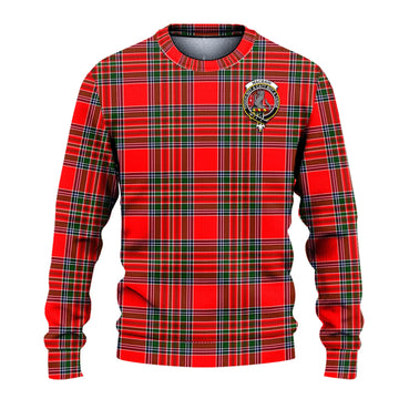 MacBain Tartan Ugly Sweater with Family Crest
