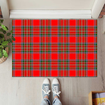 MacBain Tartan Rubber Doormat