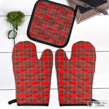 MacBain Tartan Combo Oven Mitt & Pot-Holder Combo 1 Oven Mitt & 1 Pot-Holder Black - Tartan Vibes Clothing