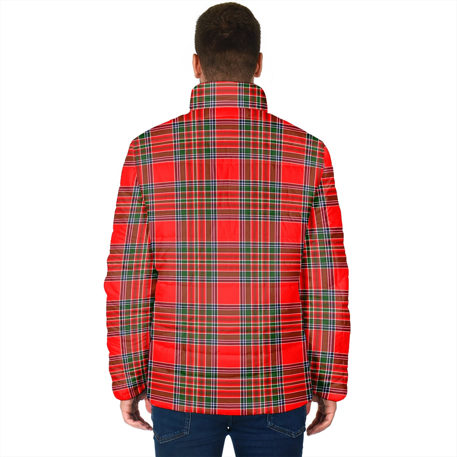 MacBain Tartan Padded Jacket - Tartan Vibes Clothing
