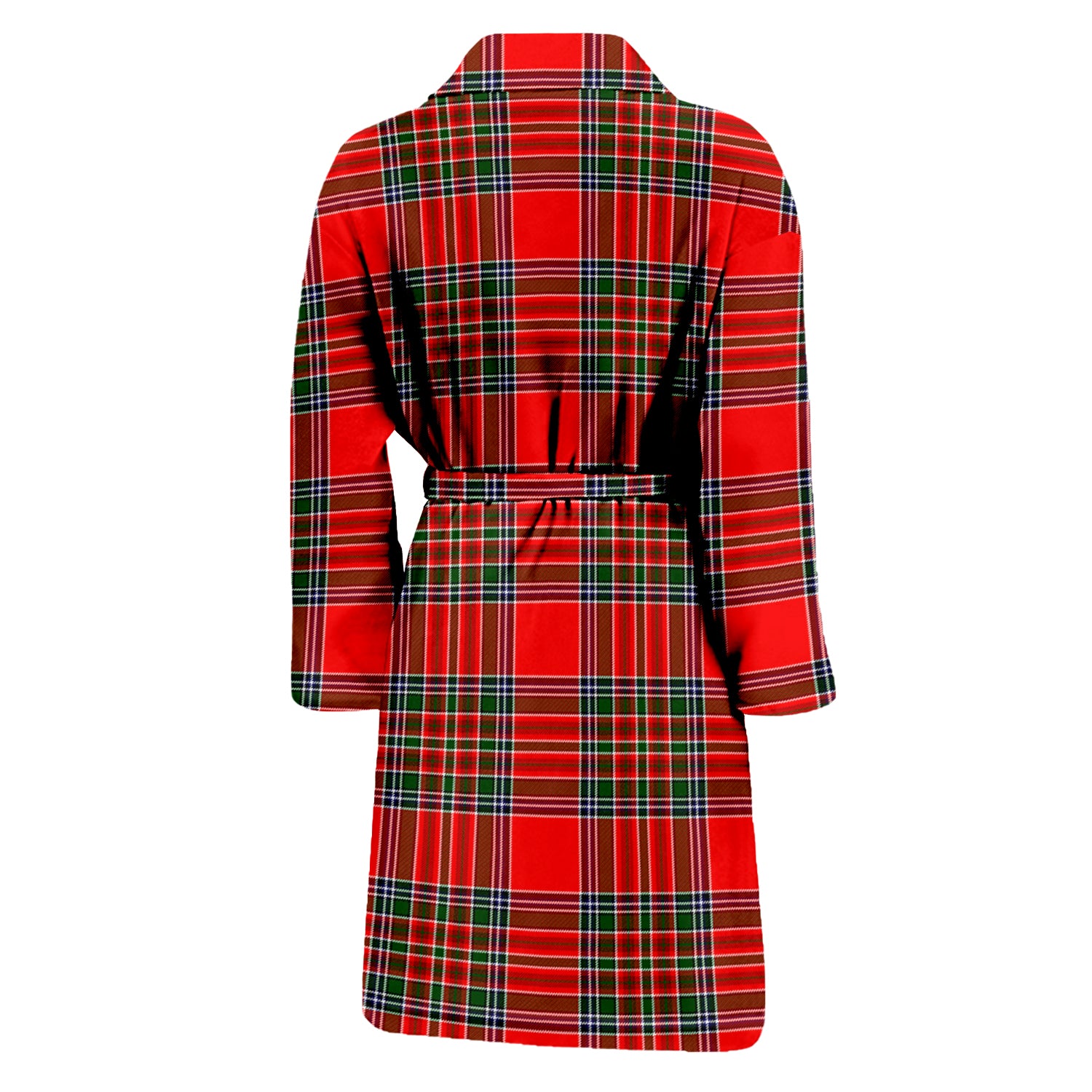 MacBain Tartan Bathrobe with Family Crest - Tartan Vibes Clothing