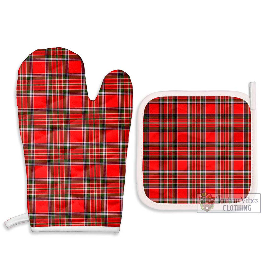 MacBain Tartan Combo Oven Mitt & Pot-Holder Combo 1 Oven Mitt & 2 Pot-Holder White - Tartan Vibes Clothing