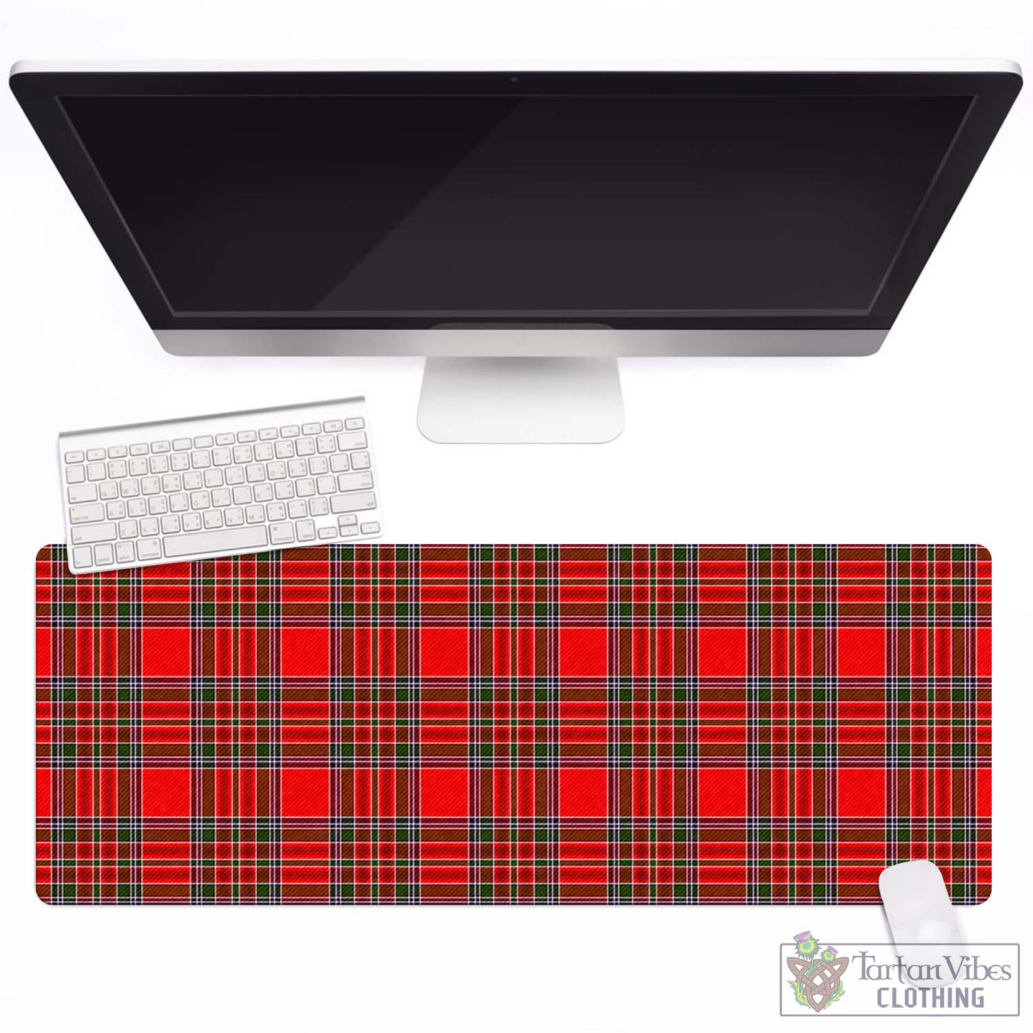 Tartan Vibes Clothing MacBain Tartan Mouse Pad