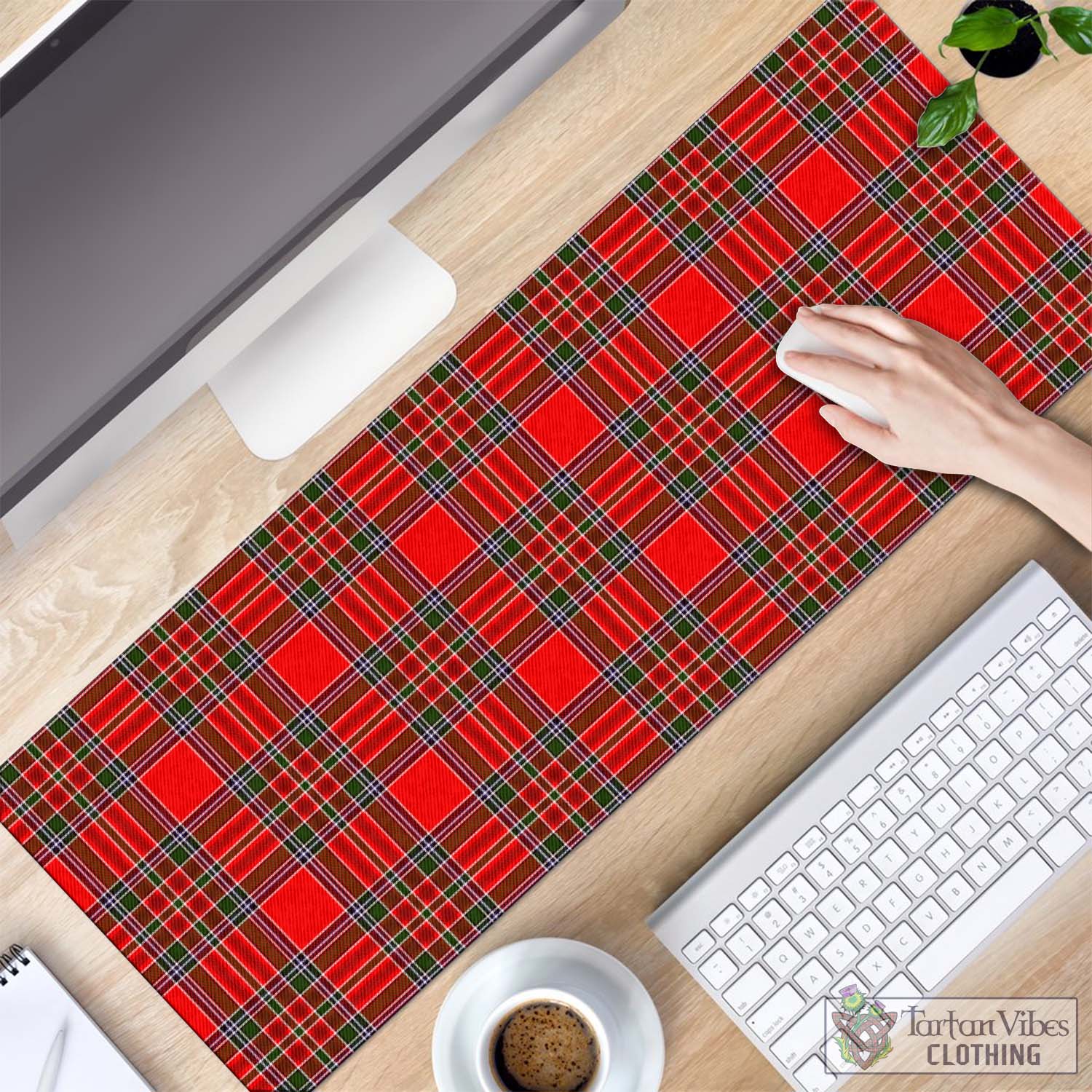 Tartan Vibes Clothing MacBain Tartan Mouse Pad