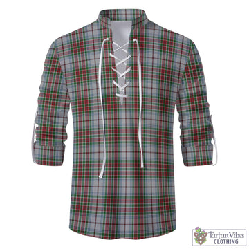 MacBain Dress Tartan Men's Scottish Traditional Jacobite Ghillie Kilt Shirt