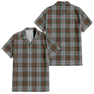 MacBain Dress Tartan Short Sleeve Button Down Shirt