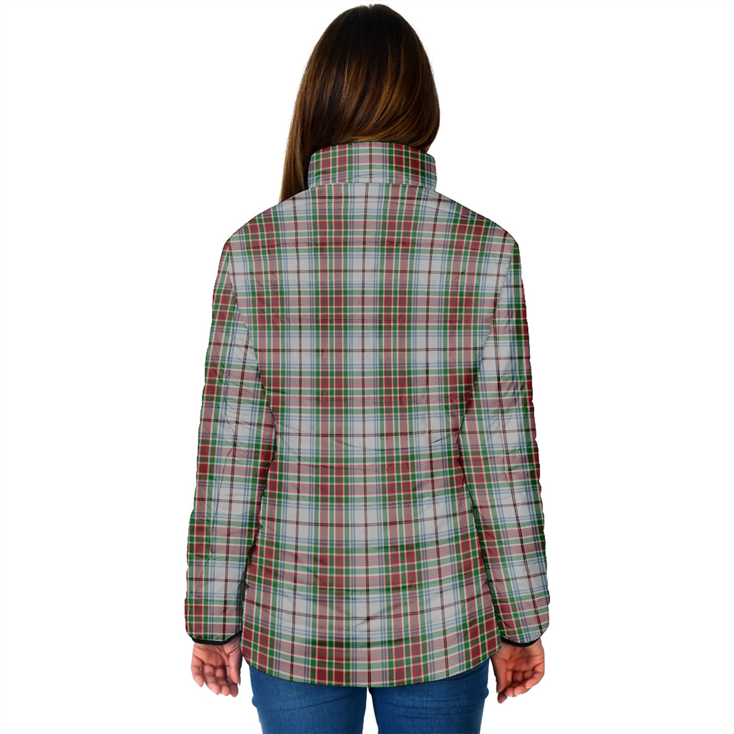 MacBain Dress Tartan Padded Jacket - Tartanvibesclothing