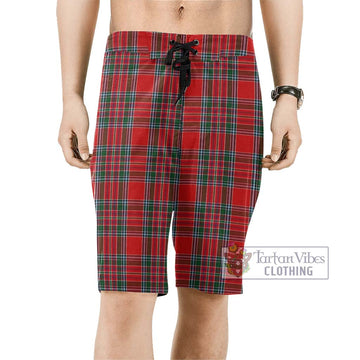 MacBean (MacBain) Tartan Men's Board Shorts Men - Tartan Vibes Clothing