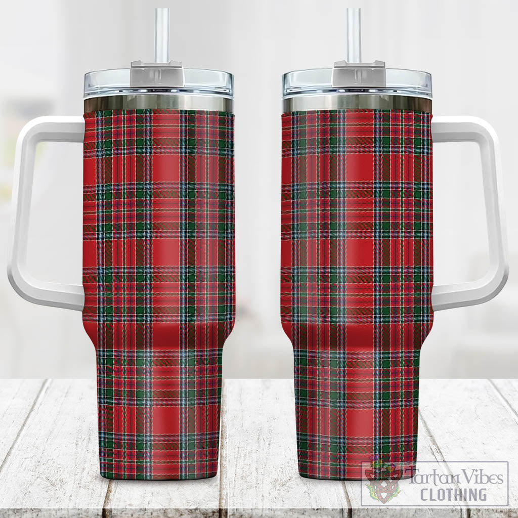 MacBean (MacBain) Tartan Tumbler with Handle One Size 40 OZ - Tartan Vibes Clothing