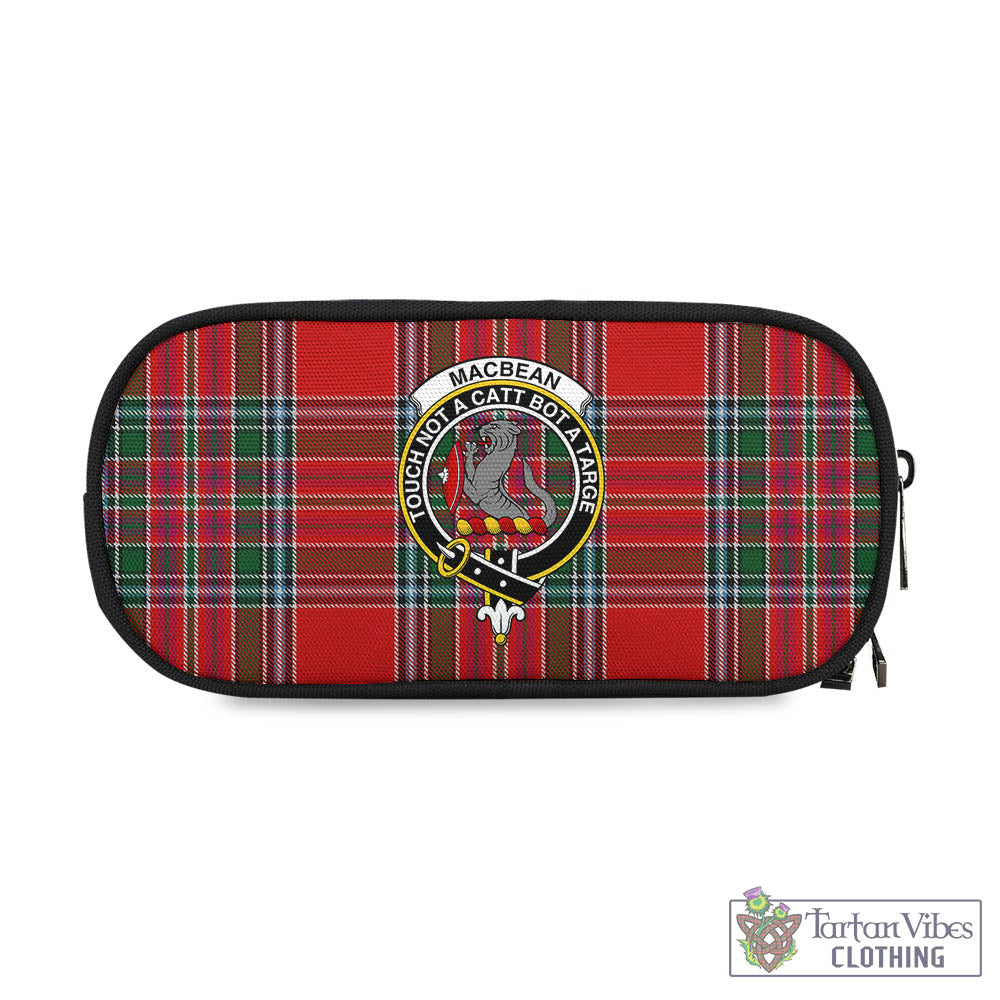 Tartan Vibes Clothing MacBean Tartan Pen and Pencil Case with Family Crest