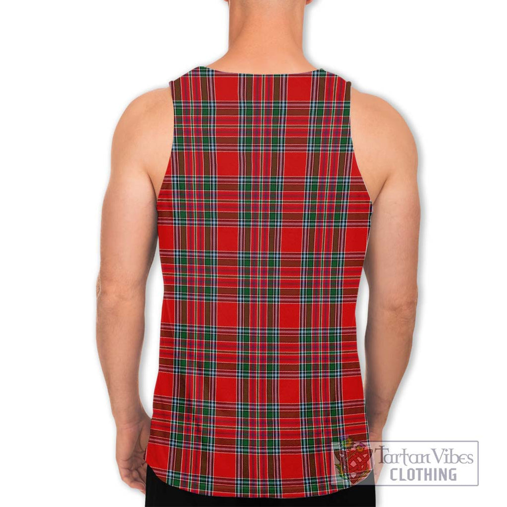 MacBean (MacBain) Tartan Men's Tank Top with Family Crest DNA In Me Style - Tartan Vibes Clothing