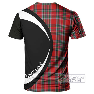 MacBean (MacBain) Tartan T-Shirt with Family Crest Circle Style - Tartan Vibes Clothing